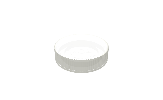 Child Resistant Flat Cap - fits 13-16 dram